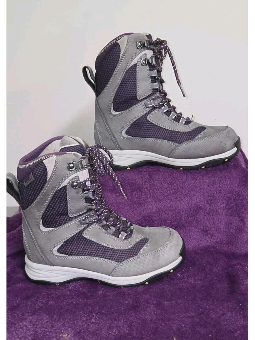 LL Bean Tek 2.5 Waterproof Womens Boots Sz 7M Winter Snow Hiking 400 Gram